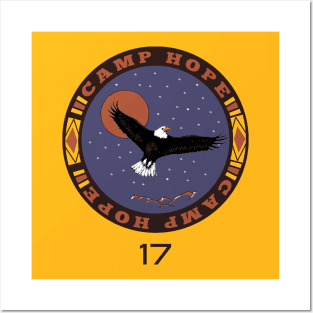 Camp Hope Eagle 17 Posters and Art